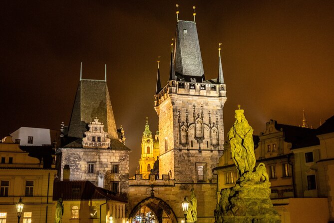 One Prague Tour: Old Town Road with local Food & Beer ️ - The Royal Path: Powder Tower and the Old Town boundary