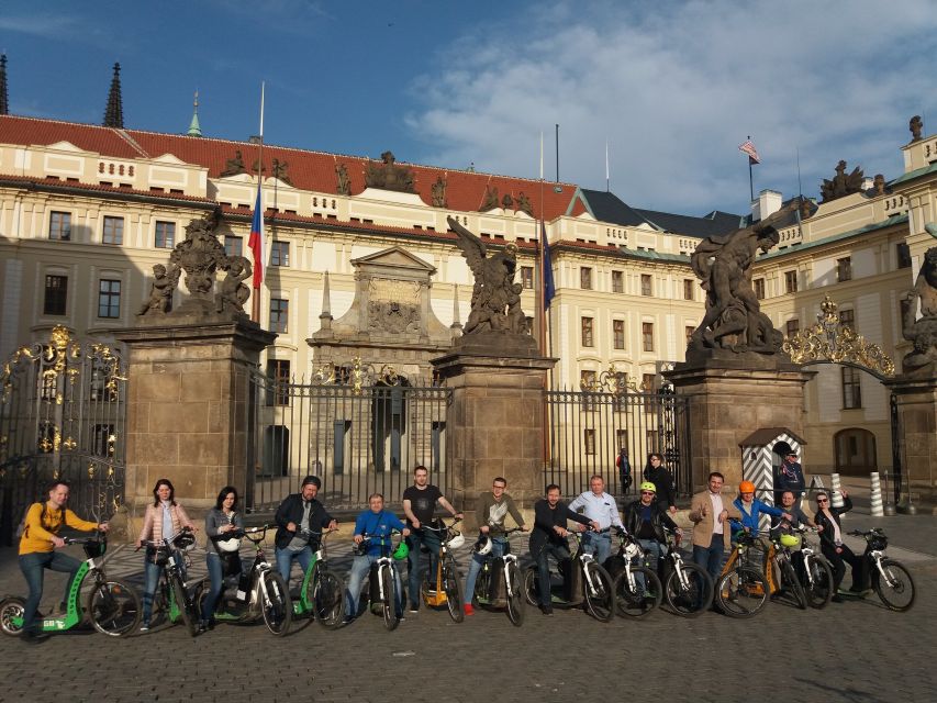 Prague: 2-Hour Old District & Riverside E-Scooter Tour - Vltava River and Charles Bridge, where the route makes sense