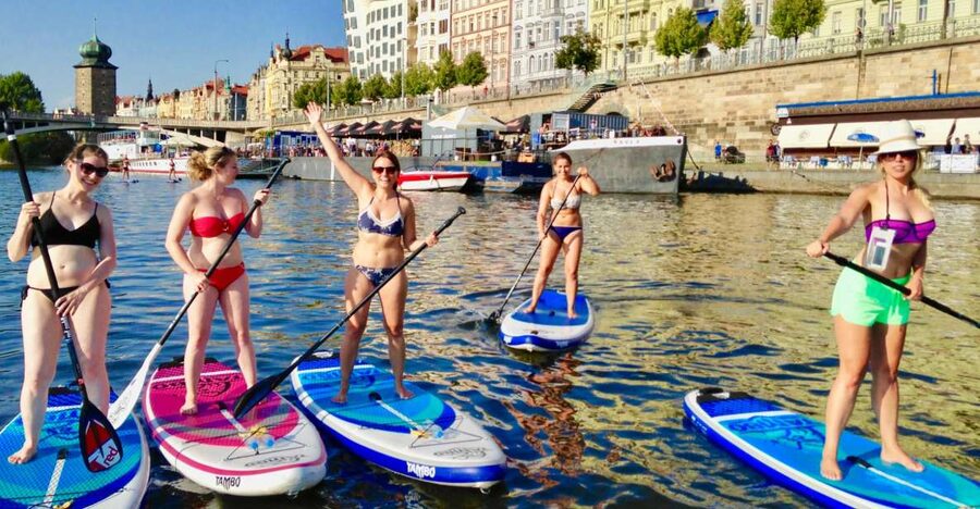 Prague: 2-Hour Paddle Boarding in the City Centre - Your guide matters: Sam, Victor, and instruction that feels human