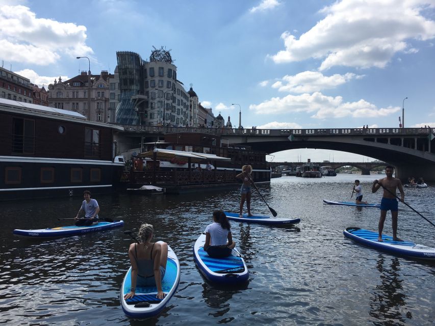 Prague: 2-Hour Paddle Boarding in the City Centre - 2 hours on the Vltava: what happens from start to finish