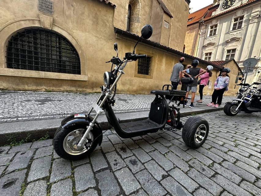 Prague: 2 hours FUN TRIKE tour in Prague with guide - The Astronomical Clock Start: Legend, Old Town Streets, and Instant Orientation