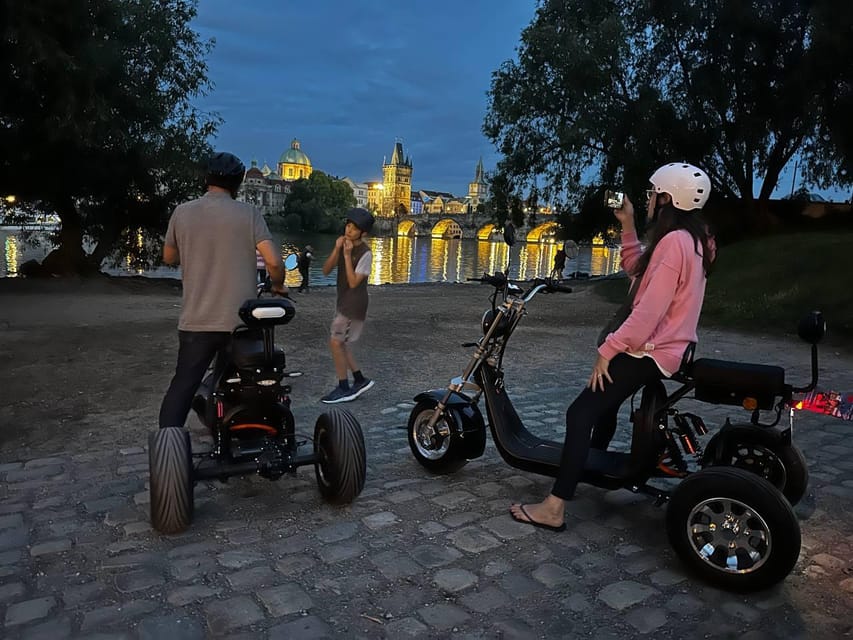 Prague: 2 hours FUN TRIKE tour in Prague with guide - Park Stops and Scenic Viewpoints: Where the Tour Becomes a Photo Plan