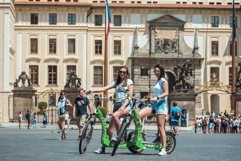 Prague: 3-Hour E-Scooter Tour in German - Key highlights you will feel on the ride