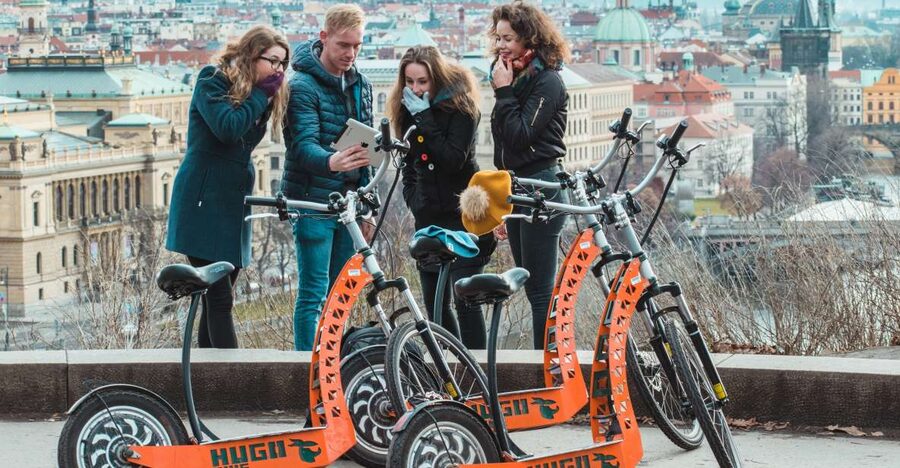 Prague: 3-Hour Fat Tire E-Scooter Tour - Photo service and timing: how to get great shots without stressing