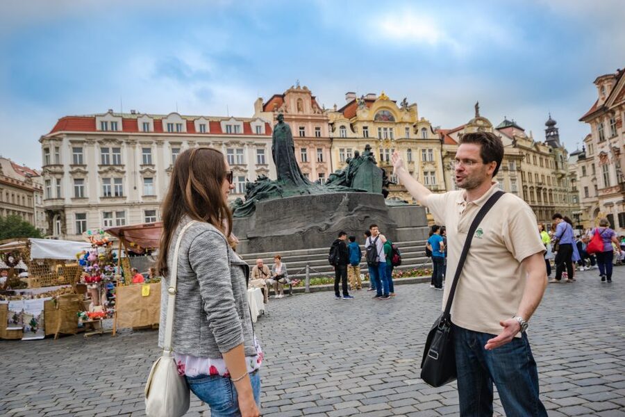 Prague: 3-Hour Walking Tour of Old Town & Prague Castle - Price and value: $30 for a guide plus a tram ticket