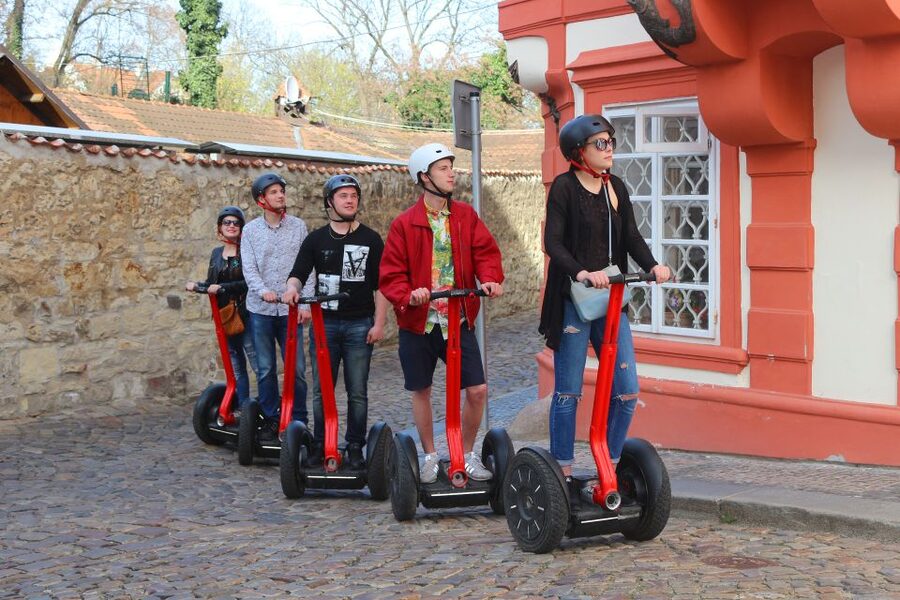Prague: 4-Hour Segway and Scooter Tour with Lunch and Drinks - Kampa Park, Lennon’s Wall, and the fun-to-know stops toward Charles Bridge