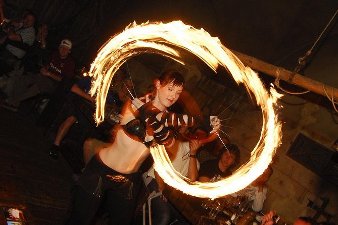 Prague 5 Courses Medieval Dinner and Live Performances - Your meal choices: pork, poultry, fish, and the vegetarian lineup