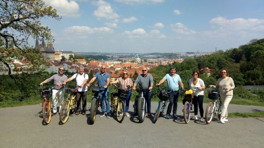 Prague: 7 Best Viewpoints of Prague E-Bike Tour - Letná Park and Kampa Island: the viewpoint combo you’ll remember