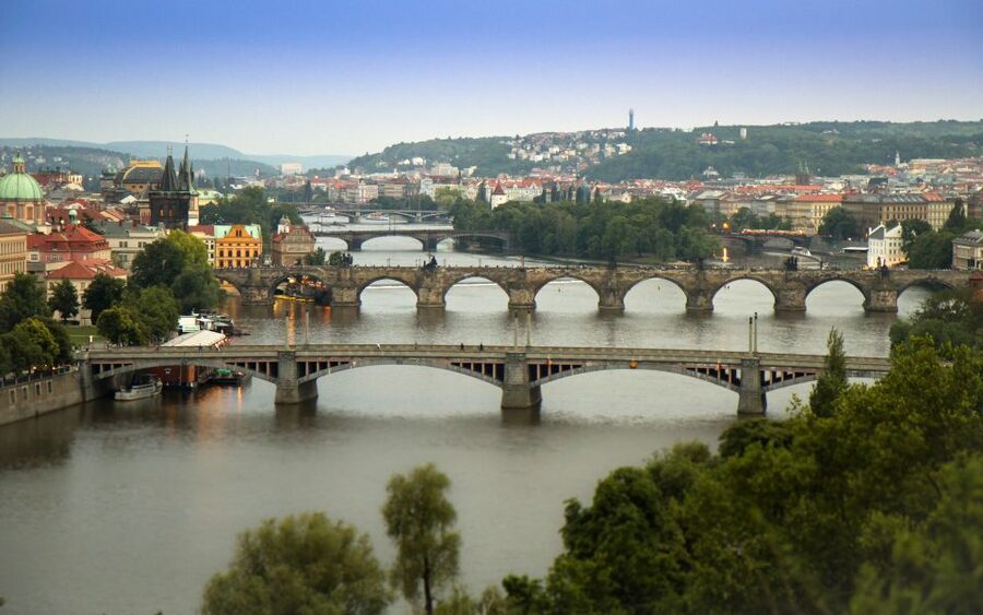 Prague "ALL-IN-ONE" City E-Bike Tour - Kampa Park and the calm side of Prague by the water