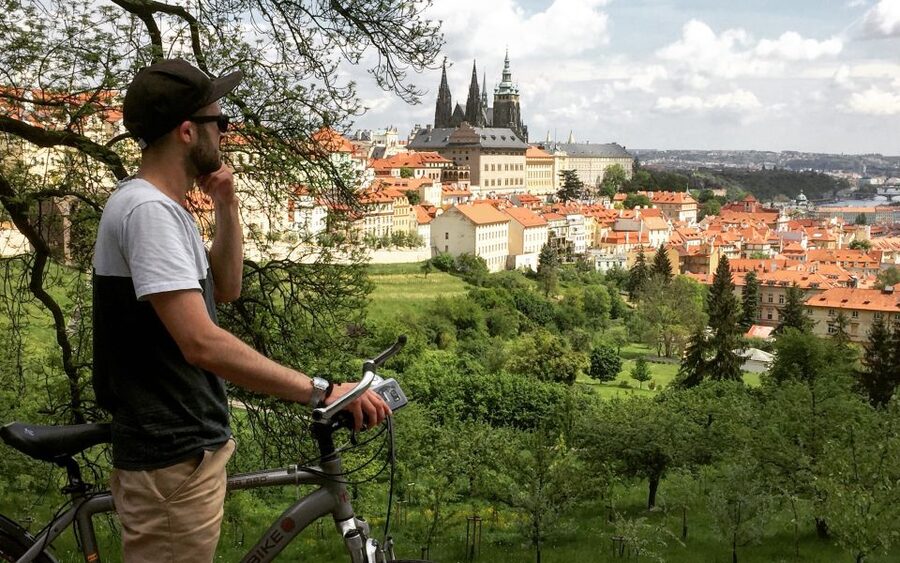 Prague "ALL-IN-ONE" City E-Bike Tour - The Czech lunch break that resets your energy