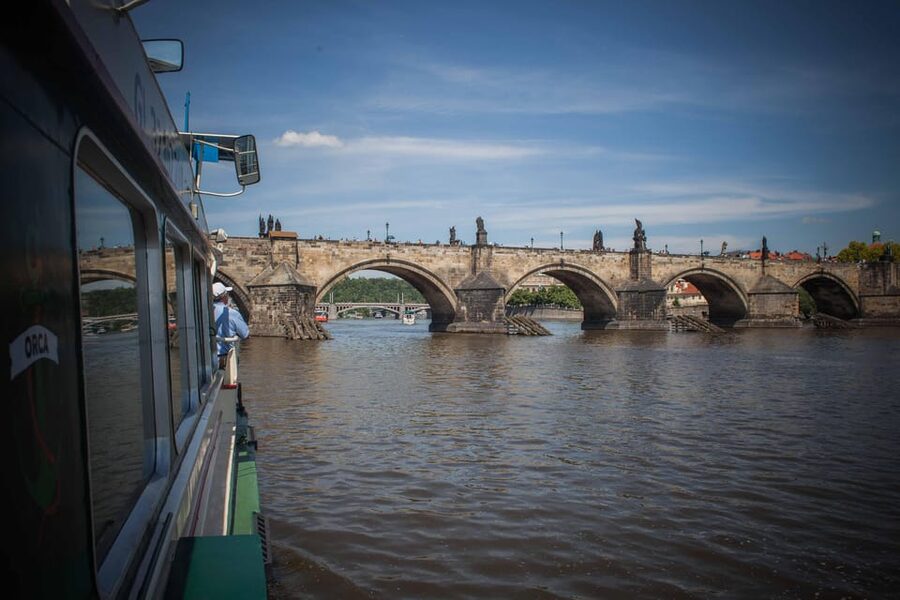 Prague: An unforgettable 2-hour cruise on the Vltava River. - Getting on board at Dvořákovo Nábřeží, Dock 14