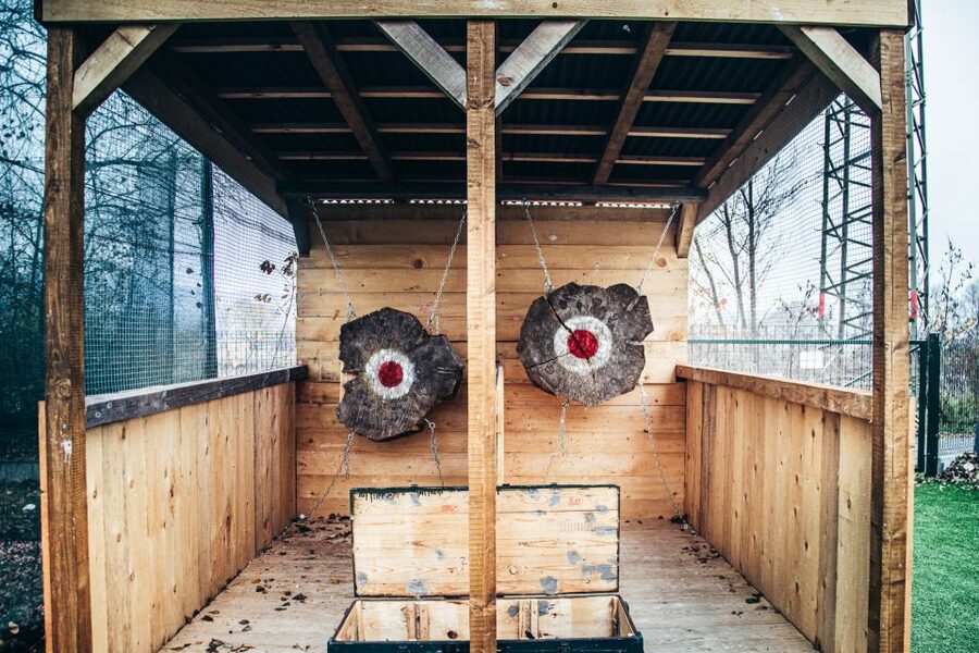 Prague: Axe Throwing Experience with Barbecue and Beer - BBQ Time: Grill Your Choice of 400g Meat and Sauce
