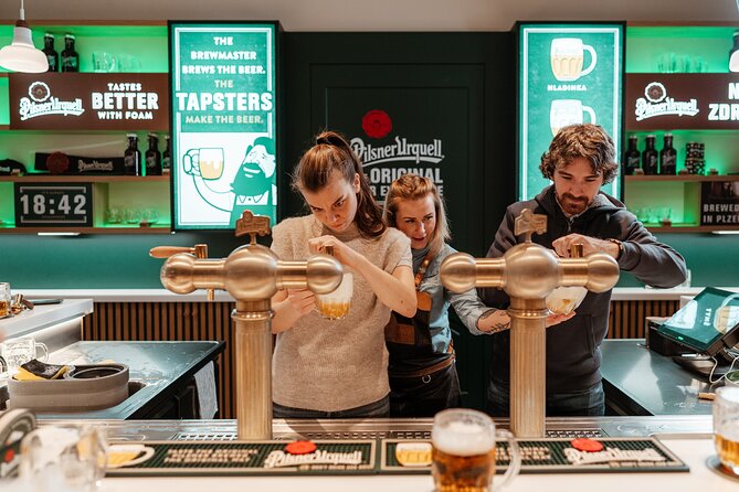 Prague Beer Pouring Class at Pilsner Urquell - Stop 2: learn ingredients, storage, cleanliness, and how to avoid the usual mistakes