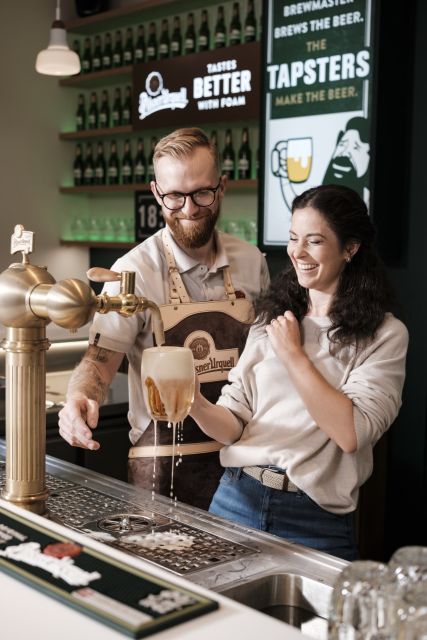 Prague: Beer Pouring Class at Pilsner Urquell Experience - The 60 minute flow: what happens after you step into the private bar