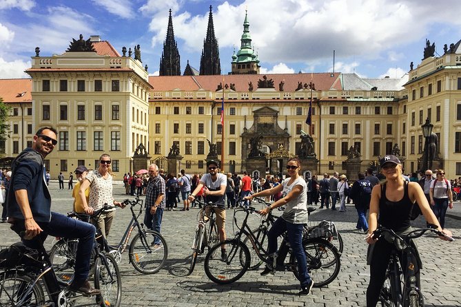 Prague Bike Tour - Stunning Viewpoints, Castle, City & Park - Petrin Park for a second castle angle