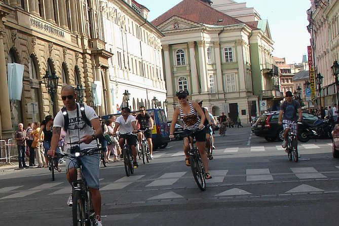 Prague Bike Tour - Old Town Square, Astronomical Clock, and Town Hall moments