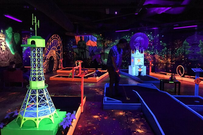 Prague Black Light Mini Golf Admission Ticket - Who Should Book This, and Who Might Skip It