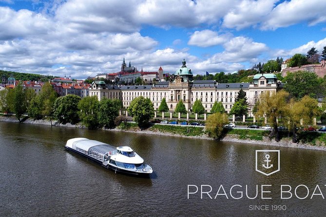 Prague Boats 2-hour Lunch Cruise - The river route you will actually care about: Charles Bridge to Prague Castle