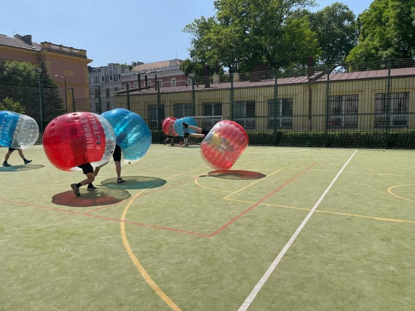 Prague: Bubbles football in city centre of Prague - Prague Bubbles Football in the City Center: Why It’s Such a Good Fit