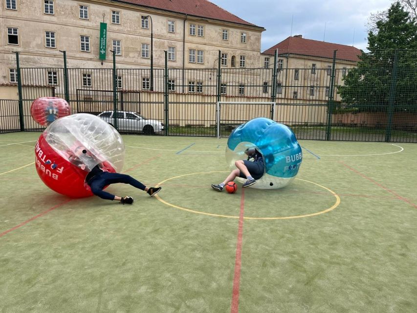 Prague: Bubbles football in city centre of Prague - Price and Value: Is $39 Worth It?