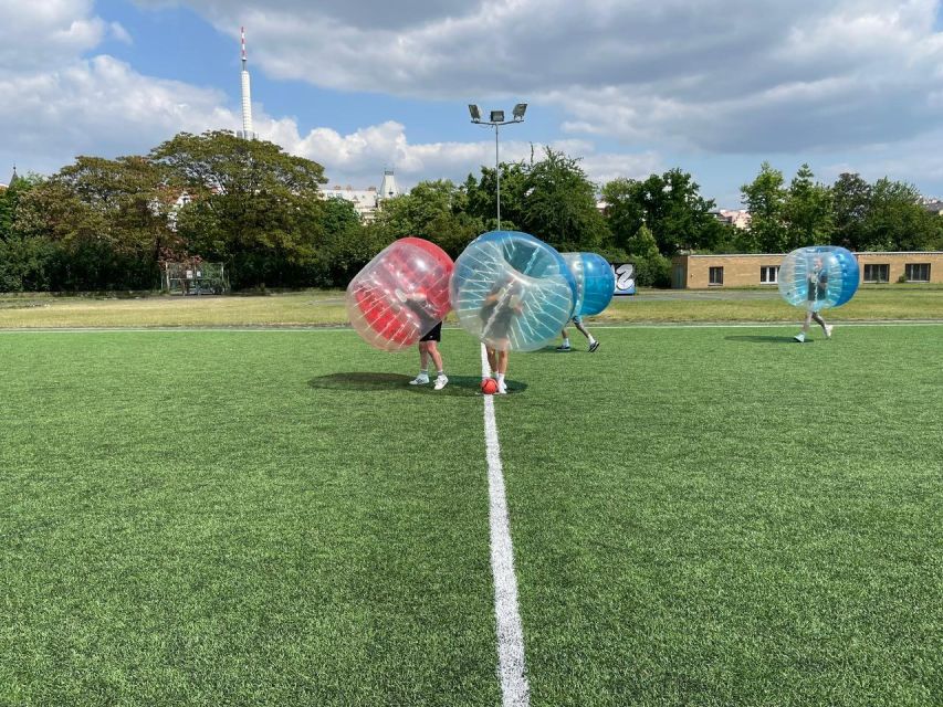 Prague: Bubbles football - Zorb Football in centrum - Price and value in Prague: is $41 per person worth it