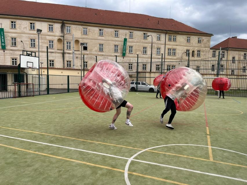 Prague: Bubbles football - Zorb Football in centrum - Quick notes on timing, language, and what to expect on your day