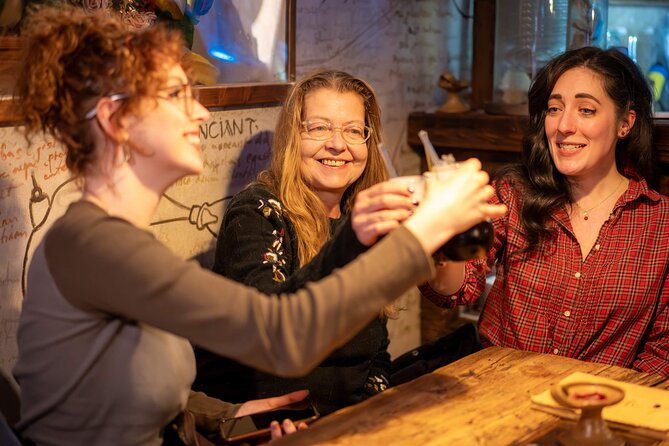 Prague by Night: Drinks & Food Tour with Eating Europe - Charles Bridge area comfort: Seminář Cafe bread rolls and craft drinks
