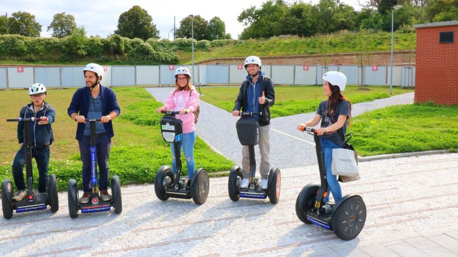 Prague: Castle and Monastery Segway Tour - Rolling Through Embassy Streets and Prague’s Beverly Hills