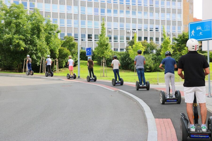 Prague: Castle District Segway Tour - An art-lined alley and Old Střešovice, the local Beverly Hills feeling