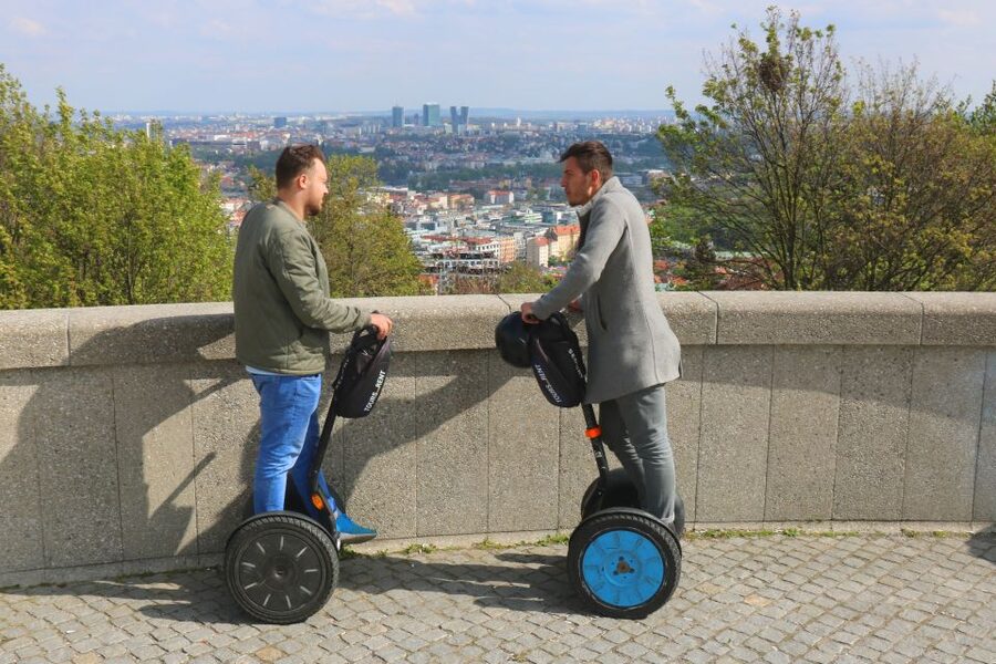 Prague: Castle District Segway Tour - Tycho Brahe and Kepler statue, scenic riding, and the ride-to-the-finish feeling
