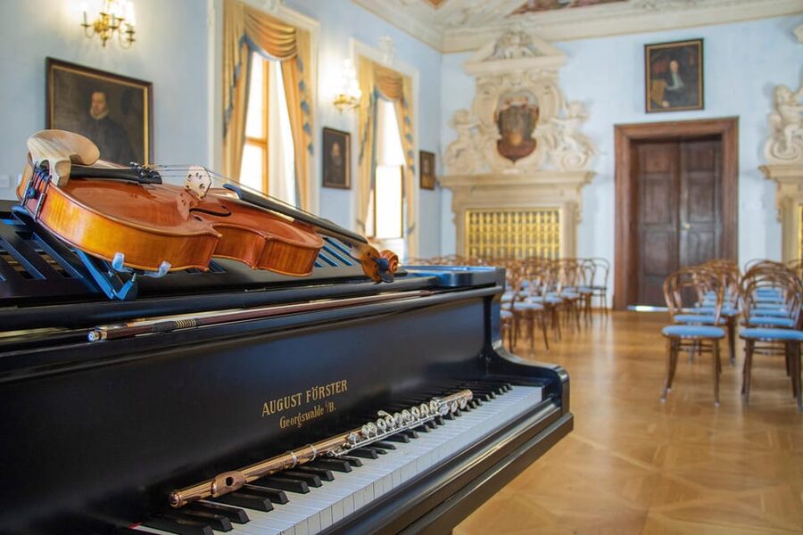 Prague Castle: Midday Classical Concert at Lobkowicz Palace - The Terrace Café Reset: A Nice Way to End a Music Break