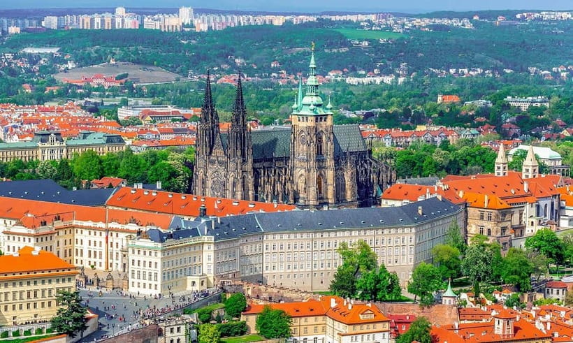 Prague Castle tour - Old Royal Palace: The Power Center, Not Just a Courtyard Photo