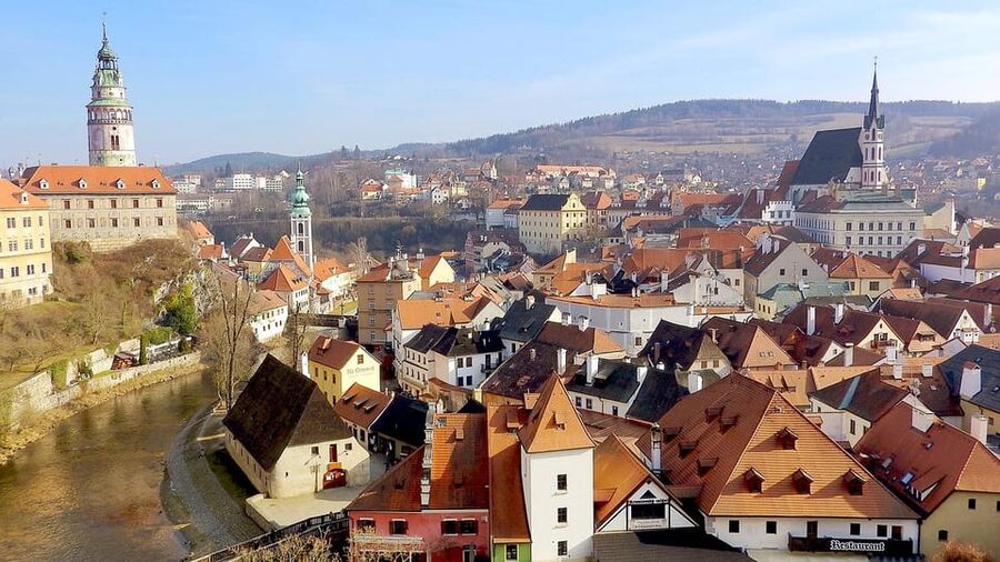Prague: Cesky Krumlov Private Day Tour - Church of St. Vitus, Seeing the Landmark From the Streets