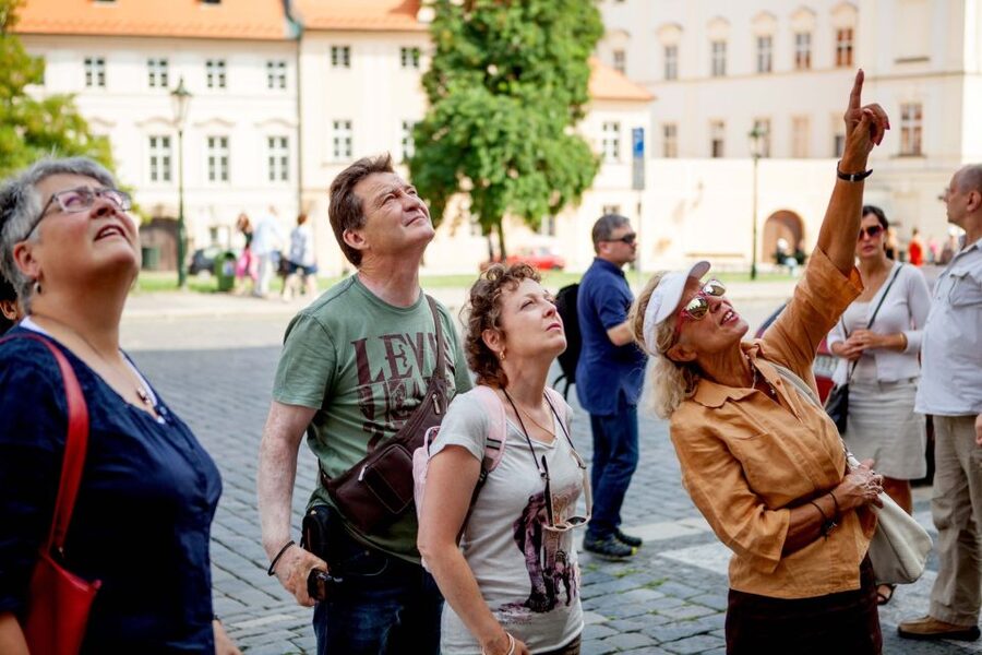 Prague City 3-Hour Tour with Changing of the Guard - Prague Castle walk: the gates, the soldiers, and the Changing of the Guard show