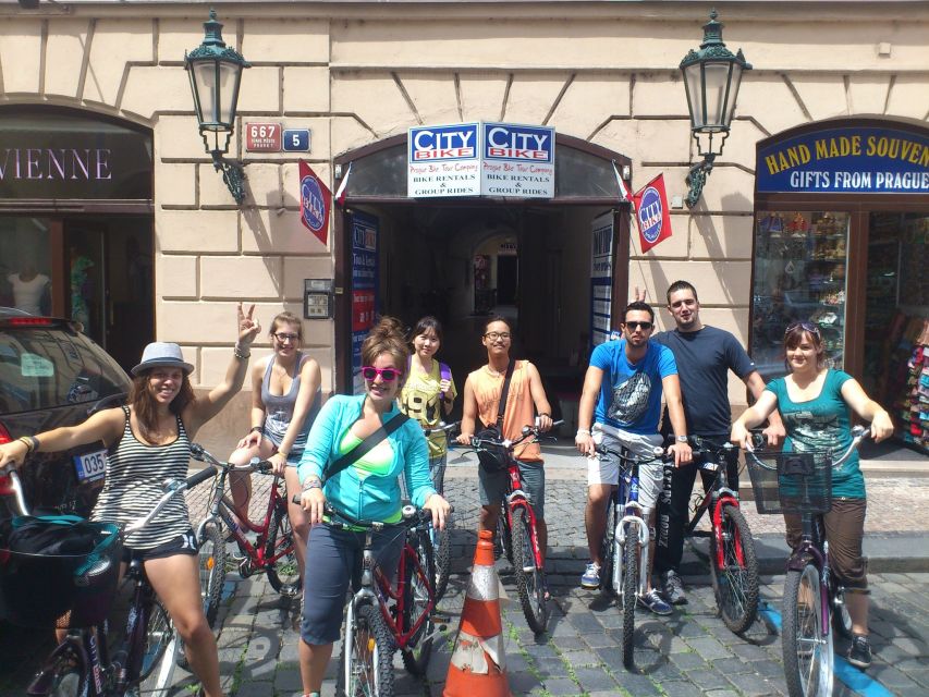 Prague City Bike guided tour - The Jewish Quarter (Josefov) and Cobblestone Atmosphere
