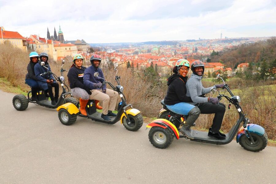 Prague: City Highlights Guided Electric Trike Tour - Castle District and Prague Castle: UNESCO Territory, Without the Stair Workout
