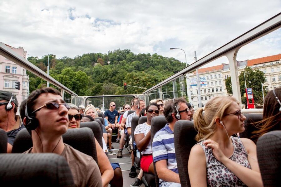 Prague: City Sightseeing HOHO Bus Tour & Optional Boat Tour - Meeting at Namesti Republiky Kiosk, Then Getting On Without Stress
