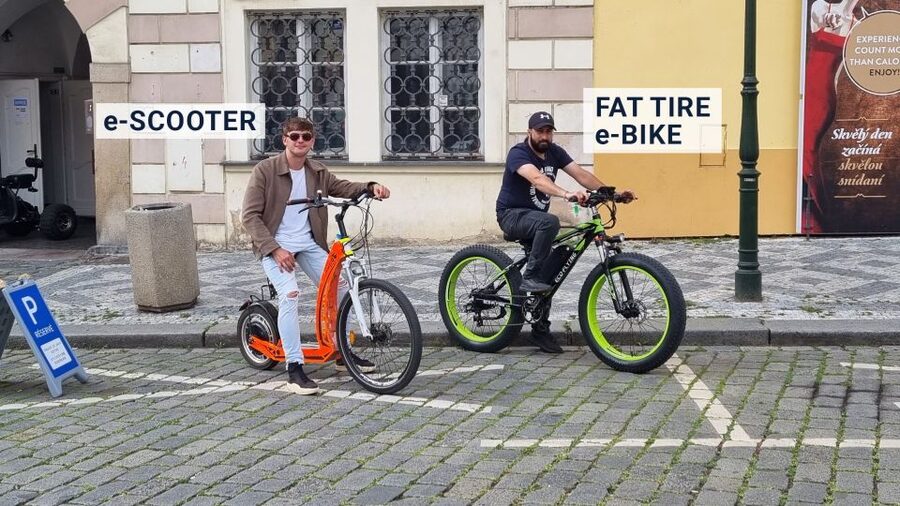 Prague: City Viewpoints Tour by Electric Fat Bike - Quirky openings: from John Lennon Wall to the Gremlin water mill