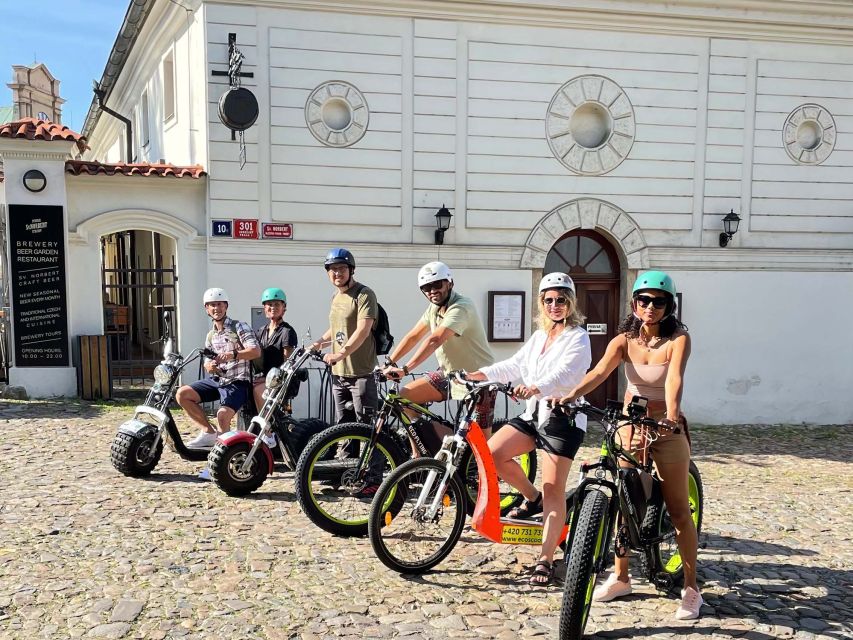 Prague: City Viewpoints Tour by Electric Fat Bike - Lesser Town panoramas over the Vltava and Old Town