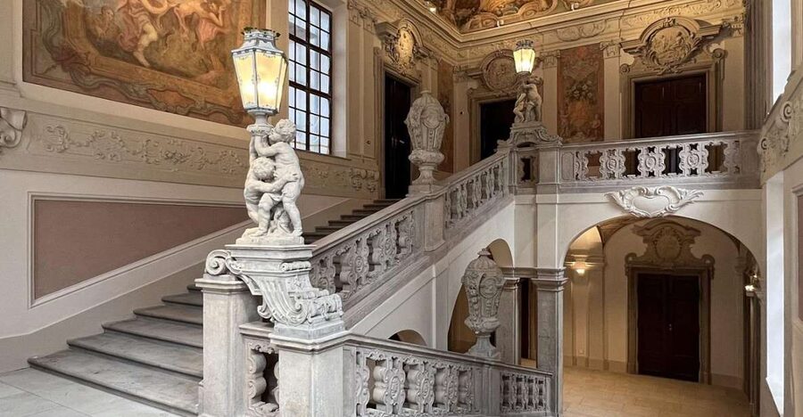 Prague: Clam-Gallas Palace Entry Ticket with Audio Guide - Start in the west wing: the piano nobile and north wing conservatory