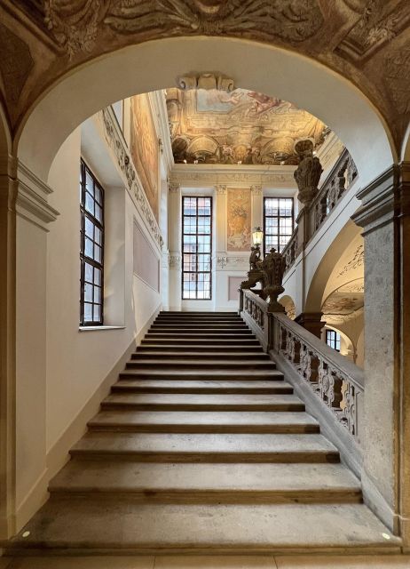 Prague: Clam-Gallas Palace Entry Ticket with Audio Guide - Winter garden rooms and the courtyard finish