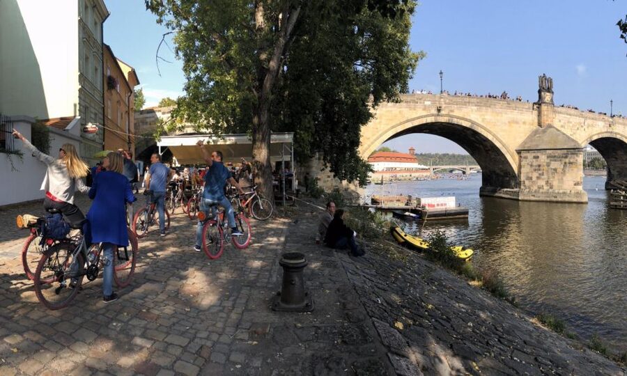 Prague: Classic City Bike Tour - Starting at Praha Bike: quick setup, then you are moving
