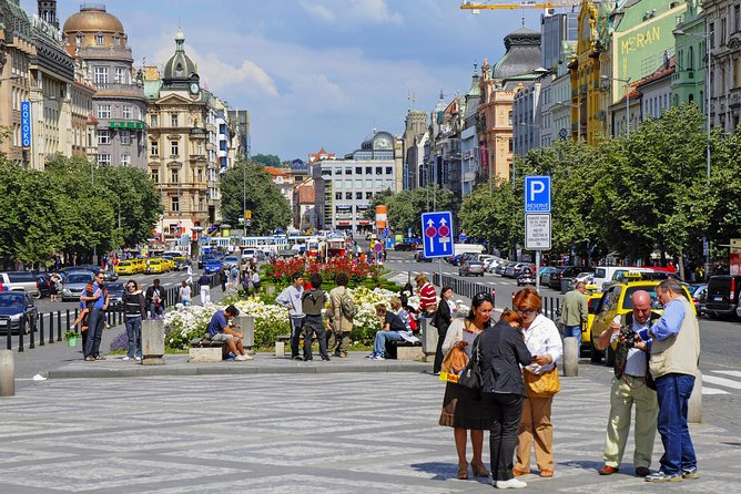 Prague Communism and World War II Walking Tour - Wenceslas Square: Prague Spring, 1968 invasion, and the 1969 memorial