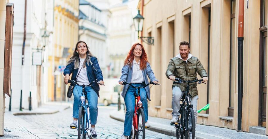 Prague: Complete Bike Tour - Kampa Park: A Break for Your Eyes and Your Camera