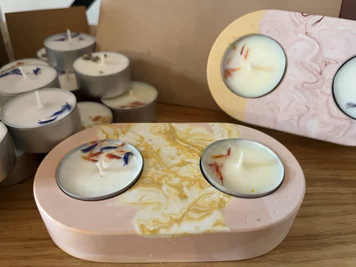 Prague: Craft your unique tea-candle holder set - A Tea-Candle Craft Break From Prague Sightseeing