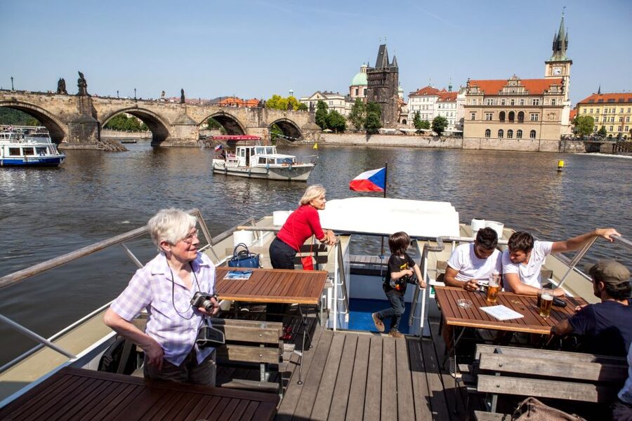 Prague Cruise: 1-Hour on the River Vltava - The views you actually came for: Charles Bridge, Prague Castle, Letná Metronome
