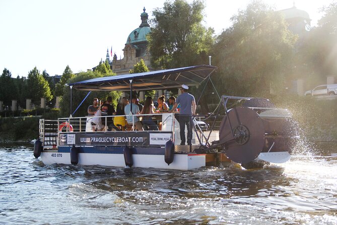 Prague Cycle Boat - The Swimming Beer Bike - Drinks, Music, and the Social Vibe on Board