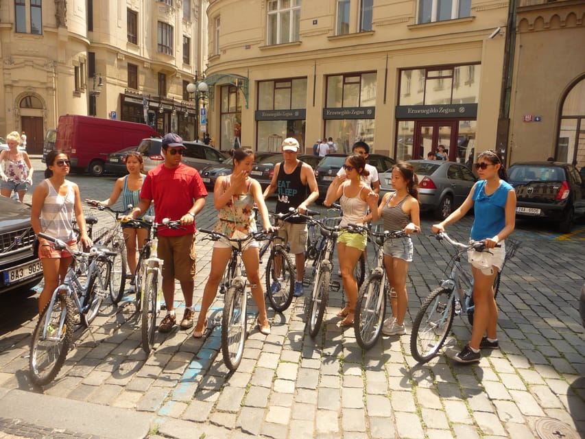 Prague E-Bike City Ride tour : 2hrs - Mala Strana, Kampa Park, and the National Theater angle