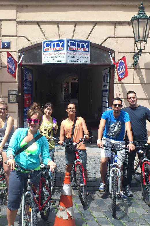 Prague E-Bike City Ride tour : 2hrs - Meeting at City Bike Prague near Králodvorská