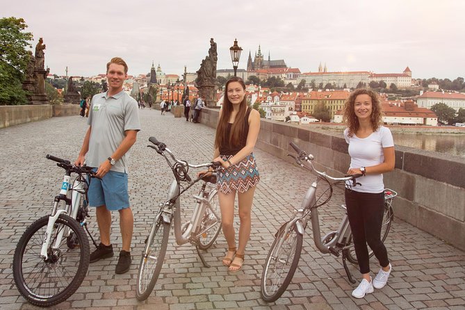 Prague E-Bike City Tour with A Local Guide - Prague Castle area: the short ride-by, plus a possible 10-minute entrance